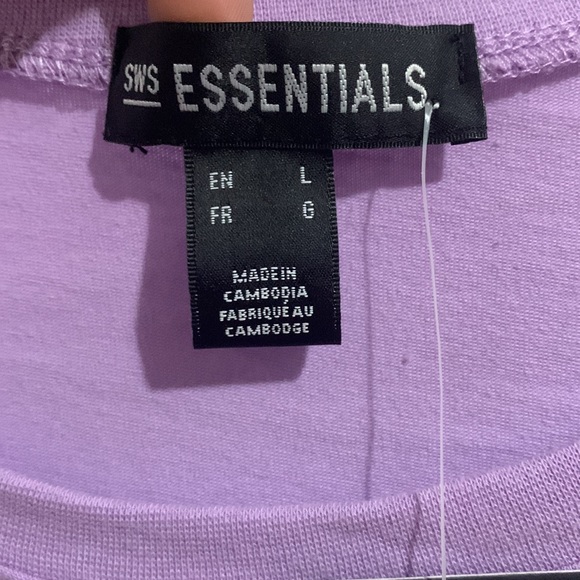 Essentials size L purple lavender - Picture 2 of 4